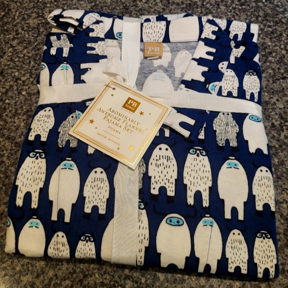 Abominable Awesome Flannel Pajama Set